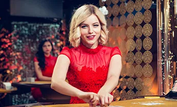 Dealer quay Roulette trực tiếp